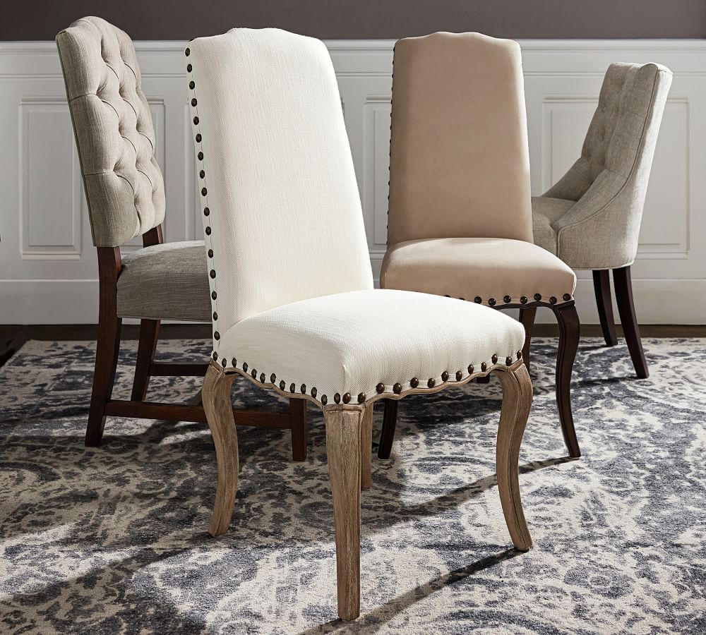 pottery barn calais dining chair