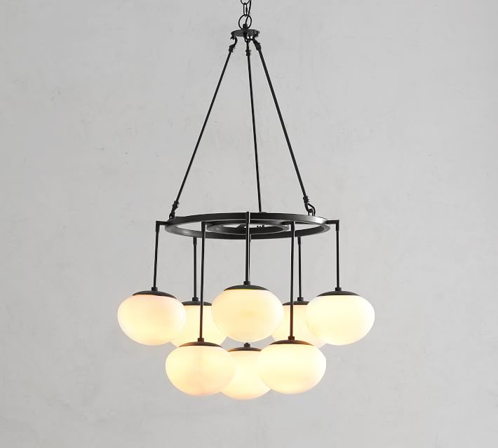 callahan milk glass chandelier