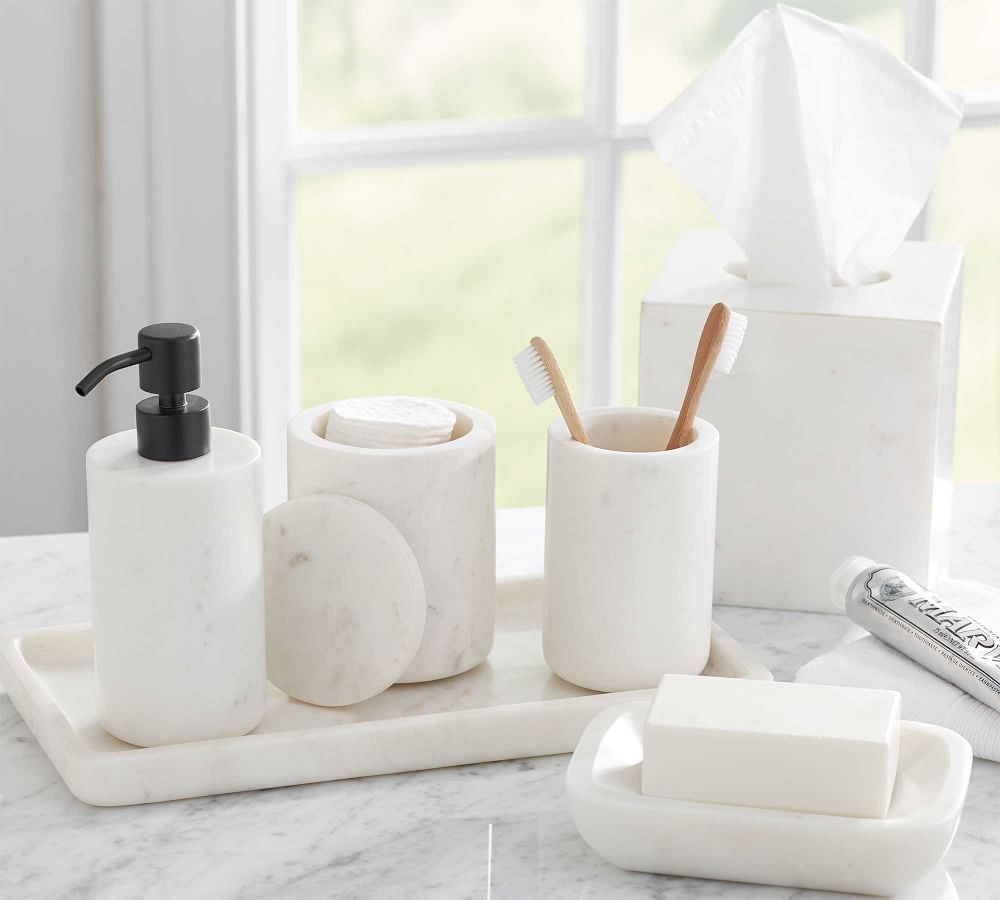 Buy Frost Marble Accessories online | Pottery Barn UAE