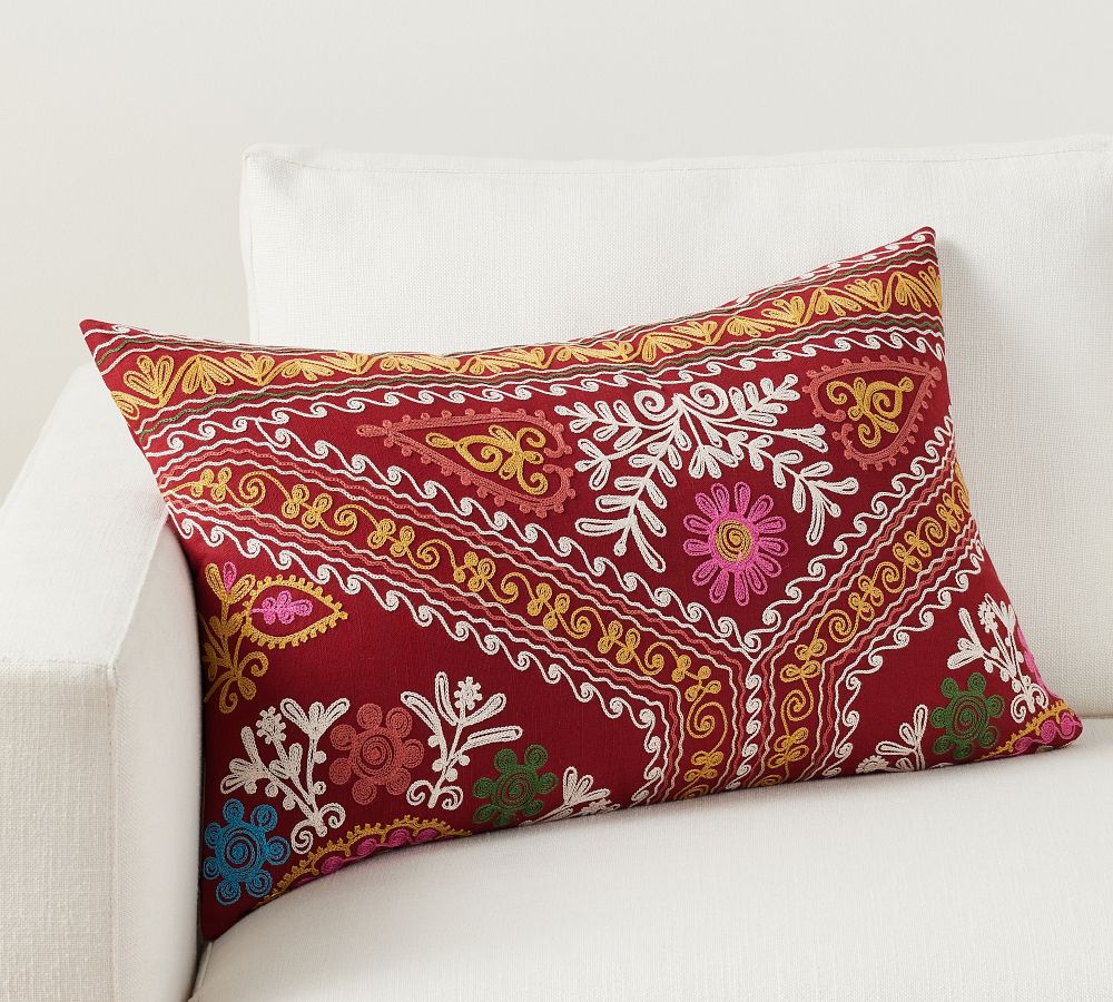 Pottery barn hot sale lumbar pillows